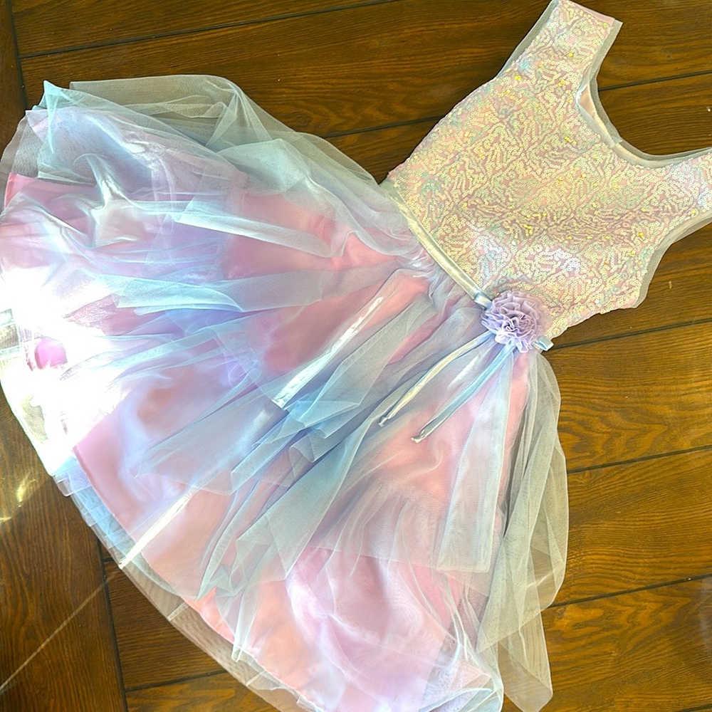 Size 8 - NWT Mermaid Sparkle Party Dress